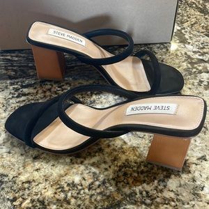 steve madden chunky heel